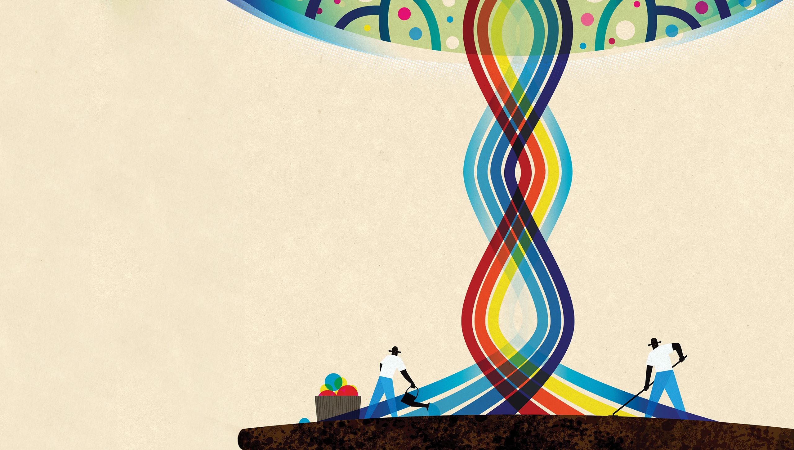 An illustration of bacteria.